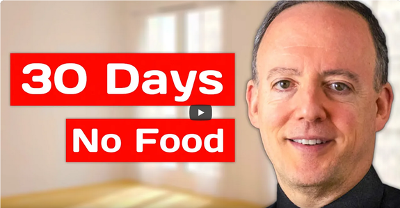 30 days no food