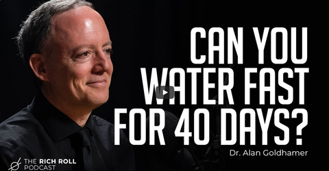 Can you water fast for 40 days?