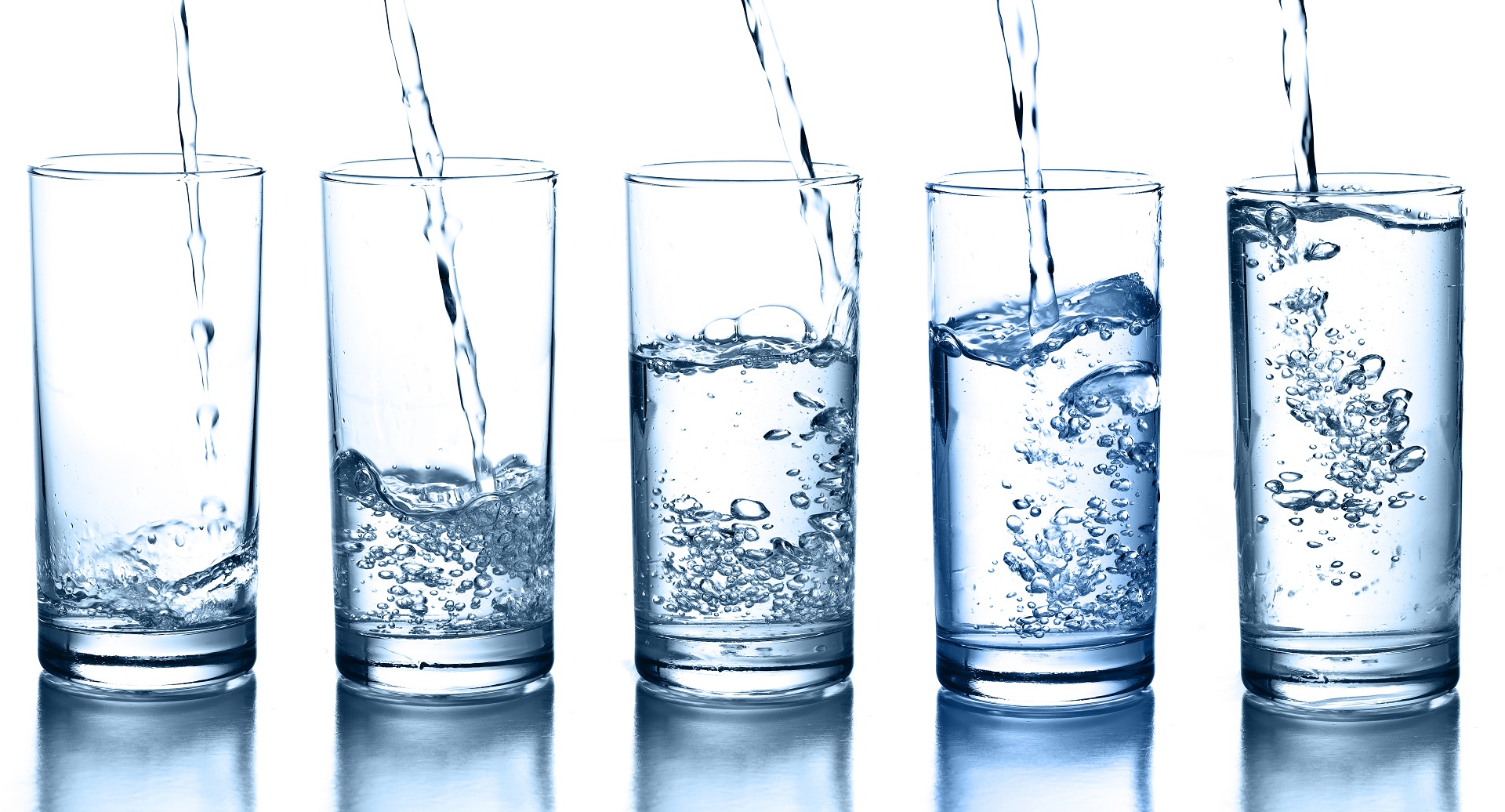 Glasses of water