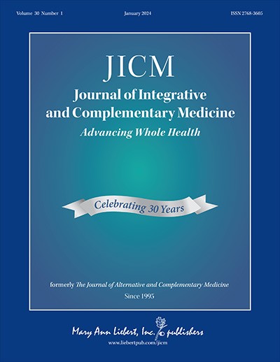 Journal of Integrative and Complementary Medicine